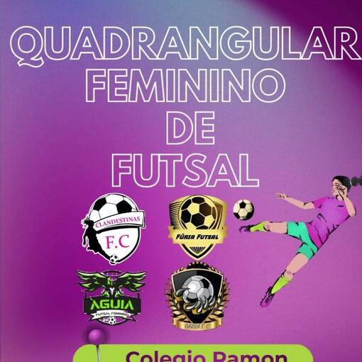Event cover Quadrangular Feminino de Futsal