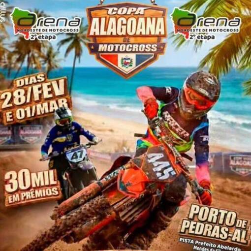 Event cover 6* Motocross de Porto de Pedras-AL(Domingo)