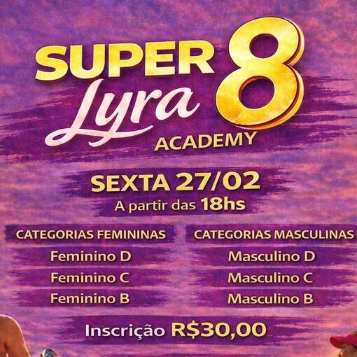 Event cover SUPER 8 - LYRA ACADEMY