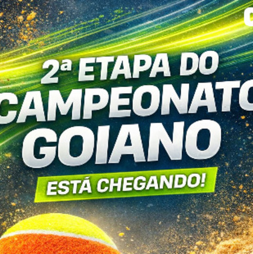Event cover 2� Etapa Campeonato Goiano Beach Tennis