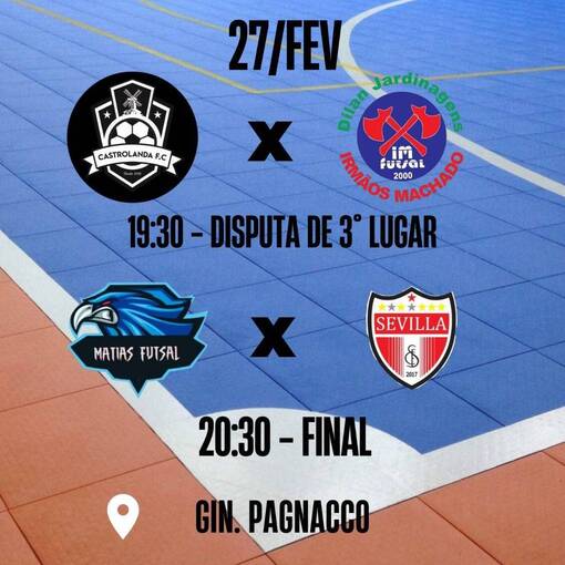 Capa do evento SUPERCOPA DE FUTSAL (FINAIS)