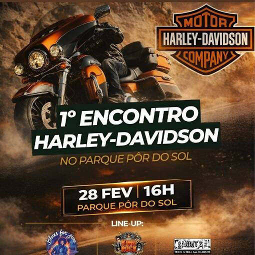 Copertura dell'evento 1� ENCONTRO HARLEY-DAVIDSON PARQUR POR DO SOL
