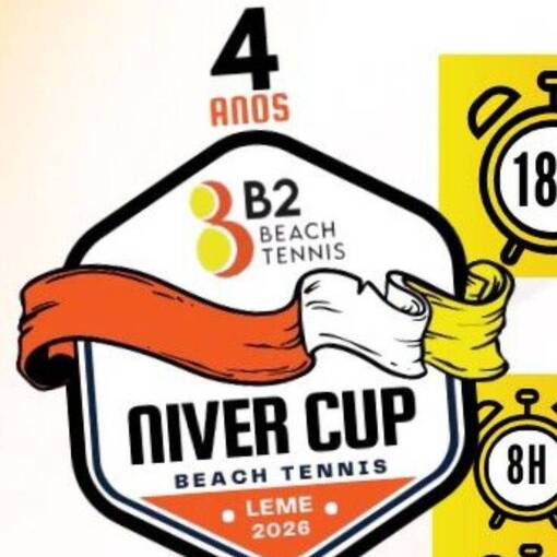 Event cover Niver Cup Beach Tennis - 4 anos