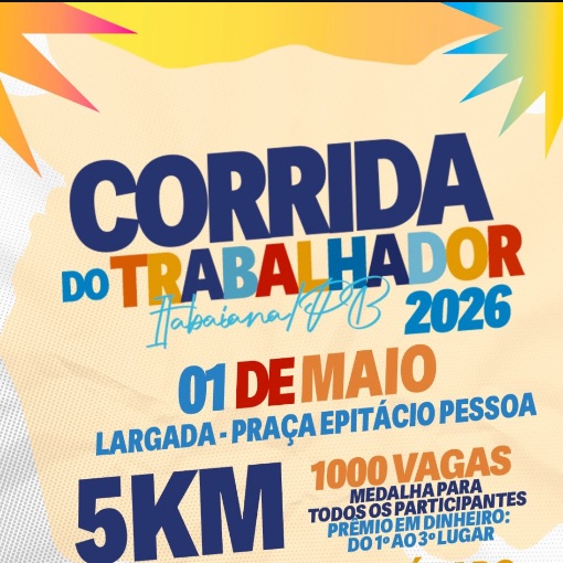 Event cover CORRIDA DO TRABALHADOR