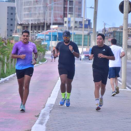 Event cover Treinos na orla - Domingo