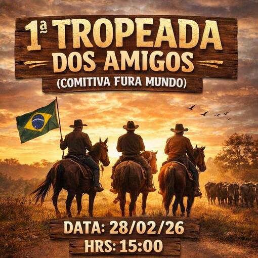 Event cover Primeira Tropeada dos Amigos
