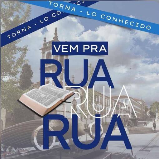 Capa do evento vem pra a rua