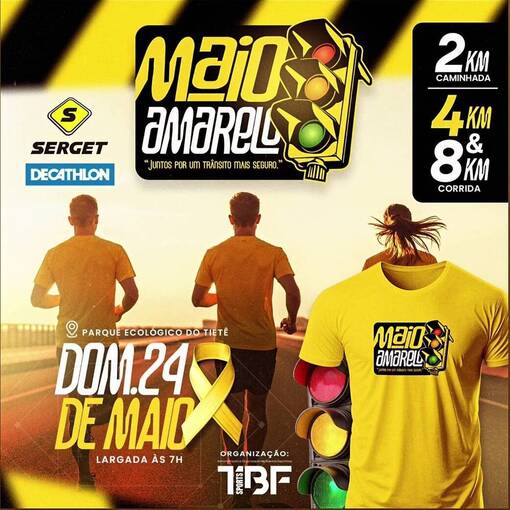 Portada del evento Corrida Maio Amarelo