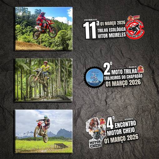 Copertura dell'evento 2� Moto Trilha Trilheiros do Chapad�o