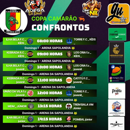 Event cover COPA CAMAR�O - CATEGORIA JUVENIL 