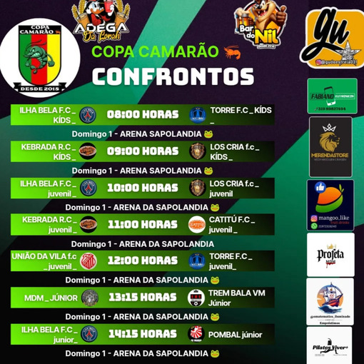 Event cover COPA CAMAR�O - CATEGORIA JUNIOR 