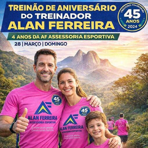 Event cover Trein�o de Anivers�rio Alan Ferreira