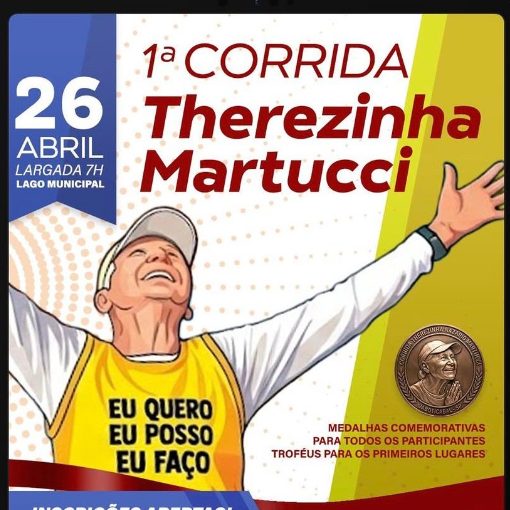 Event cover 1� CORRIDA E CAMINHADA THEREZINHA MARTUCCI 