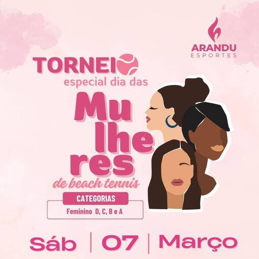 Event cover TORNEIO MULHERES DE BEACH TENNIS