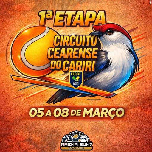 Copertura dell'evento 1� Etapa CIRCUITO CEARENSE DO CARIRI DE BEACH TENNIS