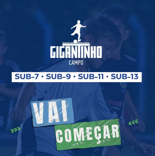 Event cover GIGANTINHO CAMPO  SUB 7 - SUB 9 - SUB 11 - SUB 13