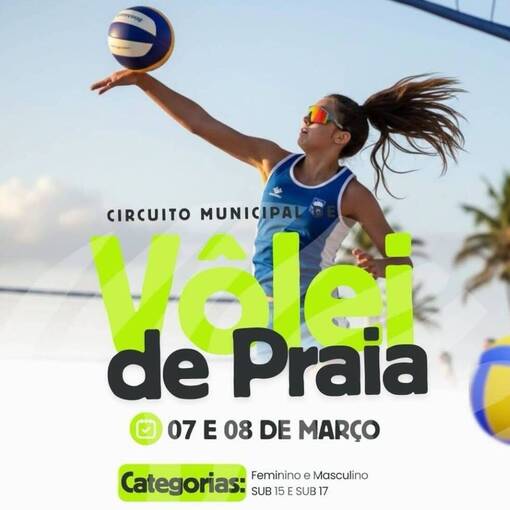 Event cover Circuito Municipal de V�lei de Praia 2026