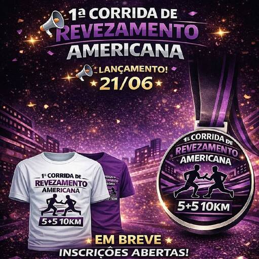Event cover 1� Corrida de Revezamento | Americana-SP