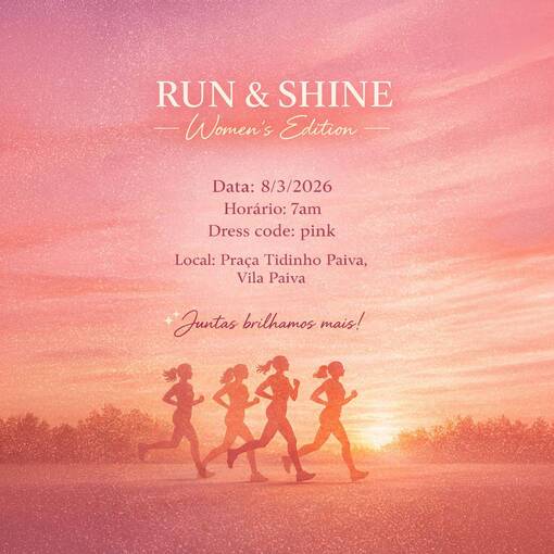 Event cover Run & Shine - Women's Edition