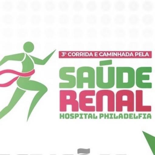 Capa do evento 3� Corrida e Caminhada pela Saude Renal - Hospital Philadelfia