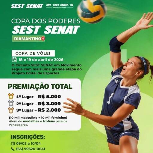 Event cover COPA DOS PODERES CIRCUITO SEST SENAT