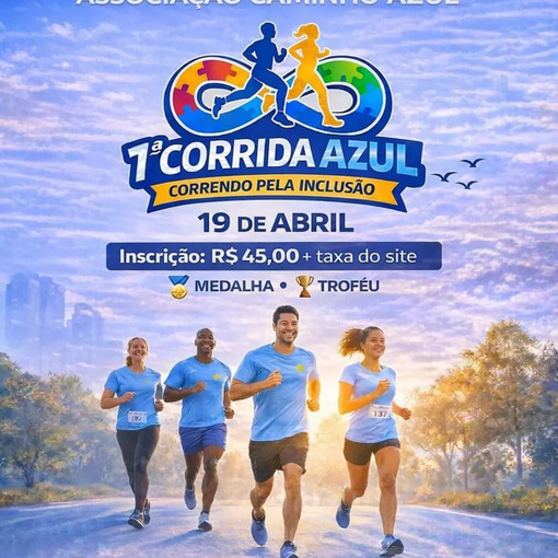 Event cover 1� Corrida azul 