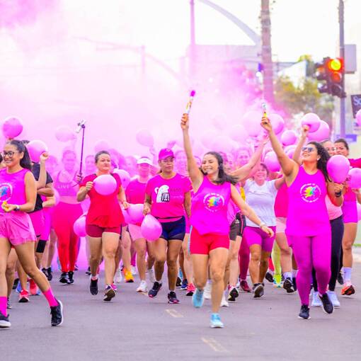 Event cover 1� corrida Rosa 