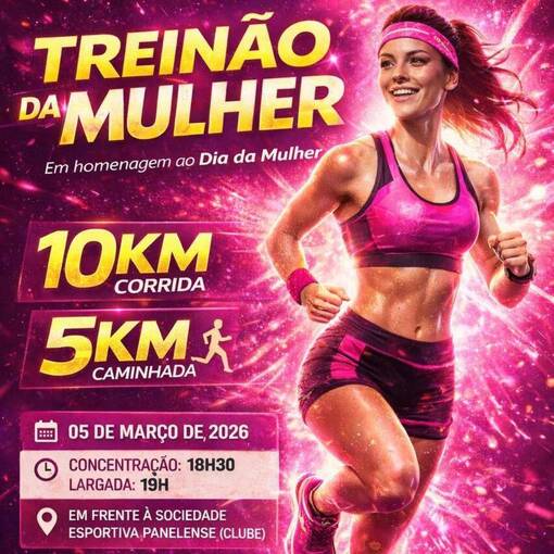Event cover TREIN�O DA MULHER - DIA DA MULHER