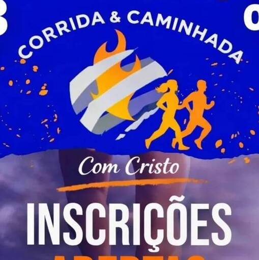 Event cover CORRIDA & CAMINHA COM CRISTO