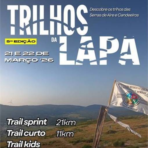 Event cover 5� Trilhos da Lapa
