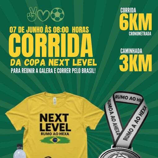 Capa do evento CORRIDA DA COPA - NEXT LEVEL
