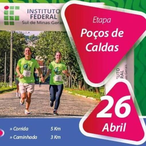 Event cover CIRCUITO DE RUA PEDAL E CORRIDA IFSULDEMINAS 2026 PO�OS DE CALDAS