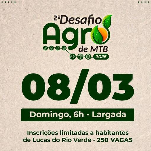 Event cover 2º DESAFIO AGRO DE MTB - 1ª ETAPA - PROVA DO MILHO