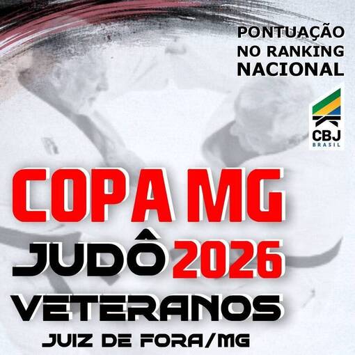 Event cover TORNEIO IN�CIO 2026 DIA (07/03) - COPA MG DE JUD� DE VETERANOS/ FESTIVAL DE VER�O (DIA 8/3)