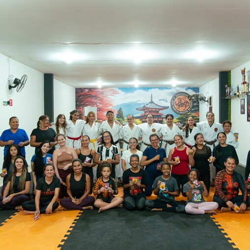 Copertura dell'evento Doj� Karat�  - Professor Marcos Paulino - aul�o do dia das mulheres