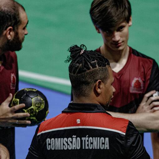 Event cover Amistoso handebol  Campe�es da Vila x Medvix Gin�sio Tartarug�o - Vila Velha