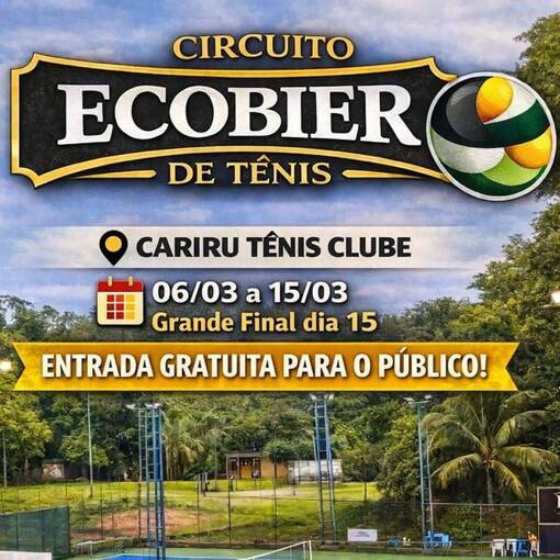 Event cover Circuito Ecobier de T�nis - 1� Etapa