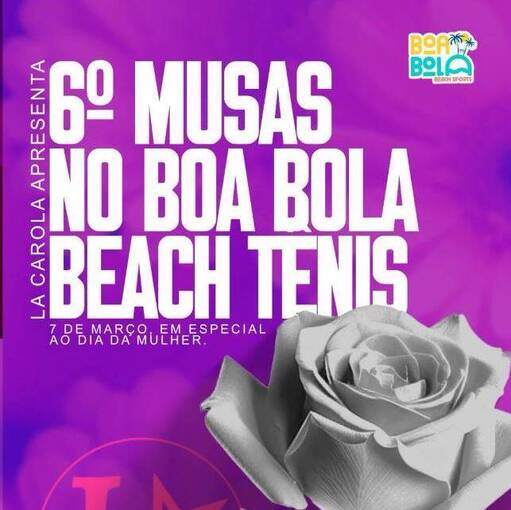 Event cover 6� Musas Boa Bola  Beach Tennis