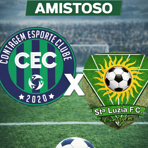 Event cover AMISTOSO - CONTAGEM EC X SANTA LUZIA FC - SUB 15