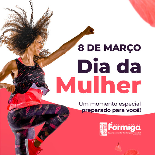 Event cover CORRIDA DO DIA INTERNACIONAL DA MULHER - FORMIGA MG