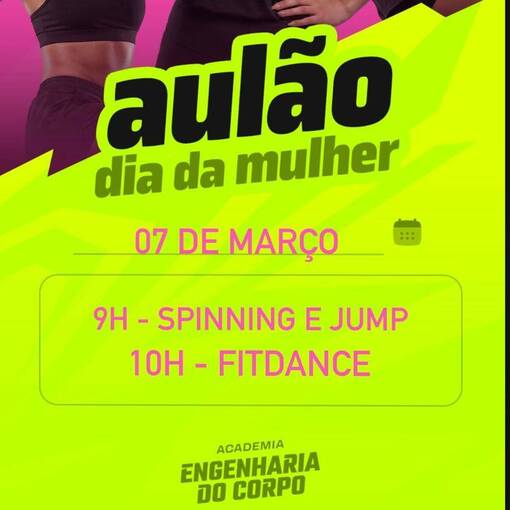 Event cover Aul�o dia da Mulher Academia Engenharia do Corpo 2026