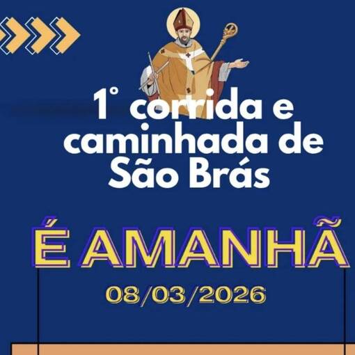 Event cover 1� Corrida e Caminhada de S�o Br�s