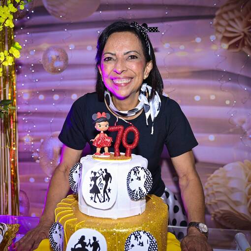Copertura dell'evento Teresinha 70 anos