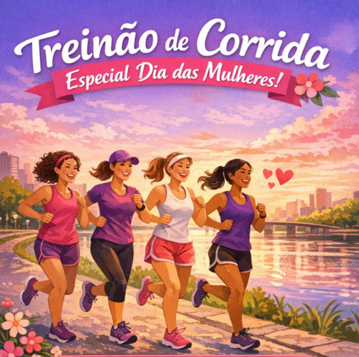 Event cover Trein�o de Corrida - Especial DIA DAS MULHERES