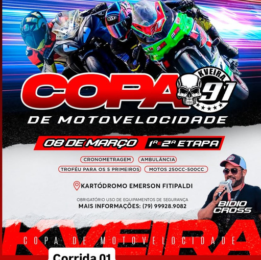 Event cover Copa Kveira 91 de Motovelocidade 2026 Etapa 1 e 2