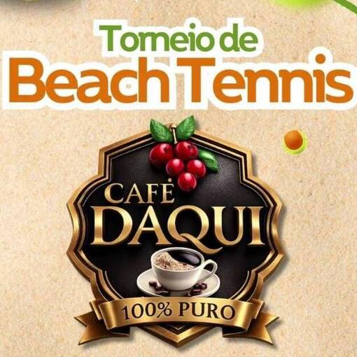 Event cover TORNEIO DE BEACH TENNIS CAF� DAQUI