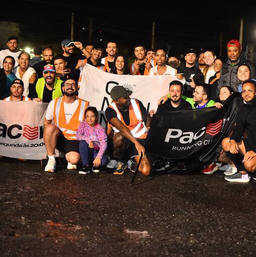 Copertura dell'evento Pacer Run
