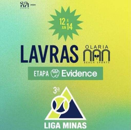 Event cover 3� Etapa Liga Minas BT - LAVRAS
