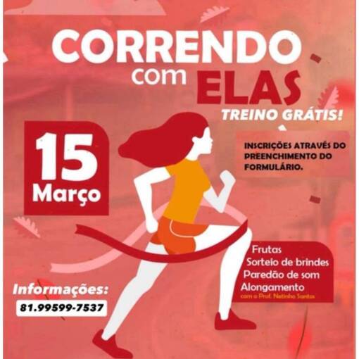 Portada del evento Correndo Com Elas
