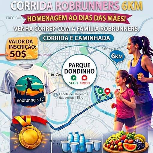 Portada del evento 1� Corrida Robrunners